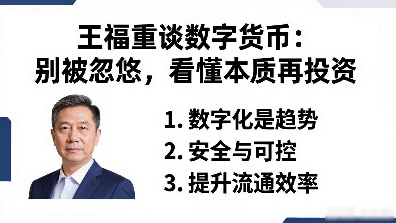 王福重 数字货币_数字货币投资风险与建议_王福重对数字货币的剖析
