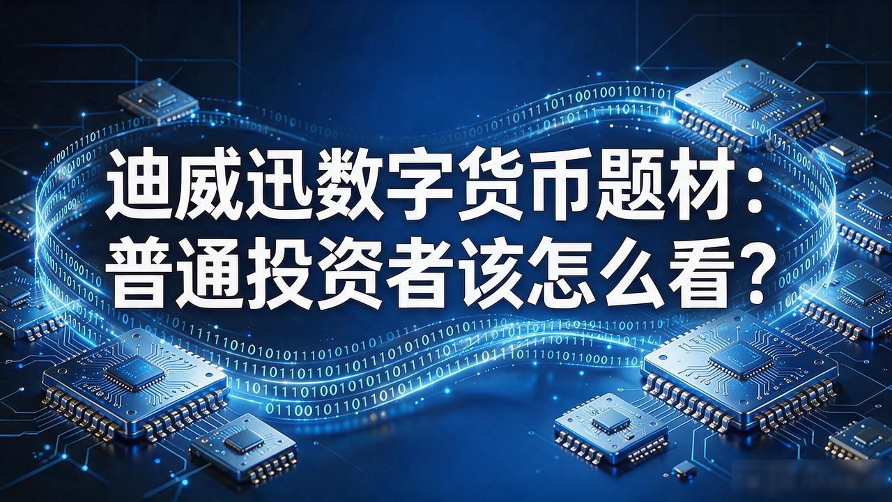 迪威迅数字货币题材：普通投资者该怎么看？