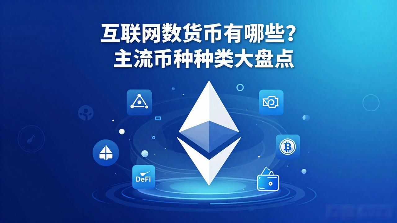 互联网数字货币有哪些？主流币种种类大盘点