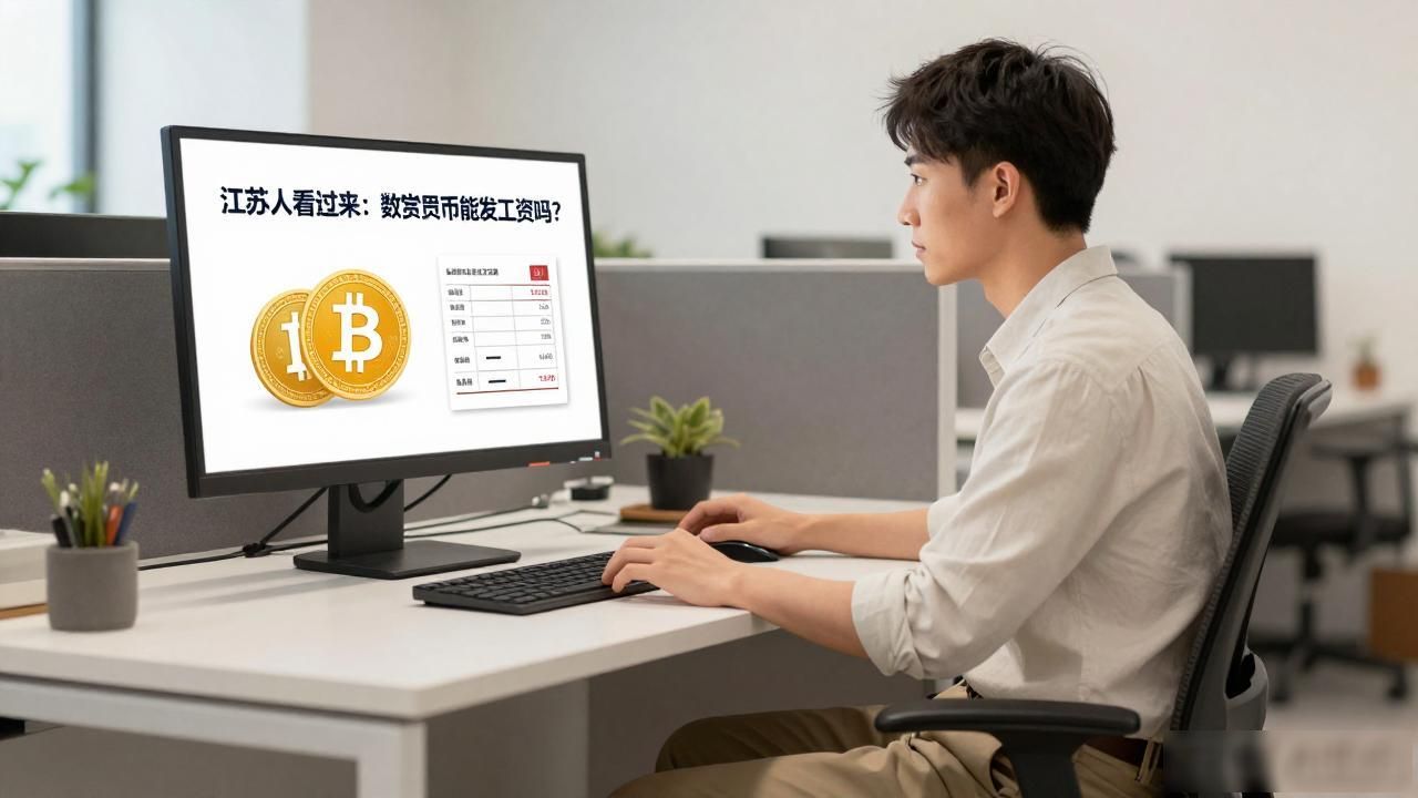 江苏人看过来：数字货币能发工资吗？