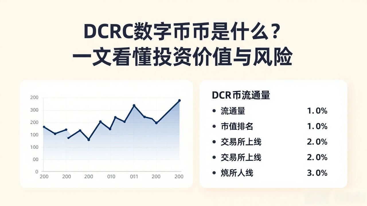 dcrc数字货币_DCRC数字货币投资分析_DCRC数字货币底层逻辑与应用场景