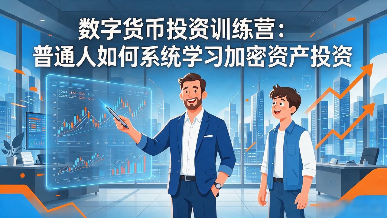 数字货币投资训练营：普通人如何系统学习加密资产投资