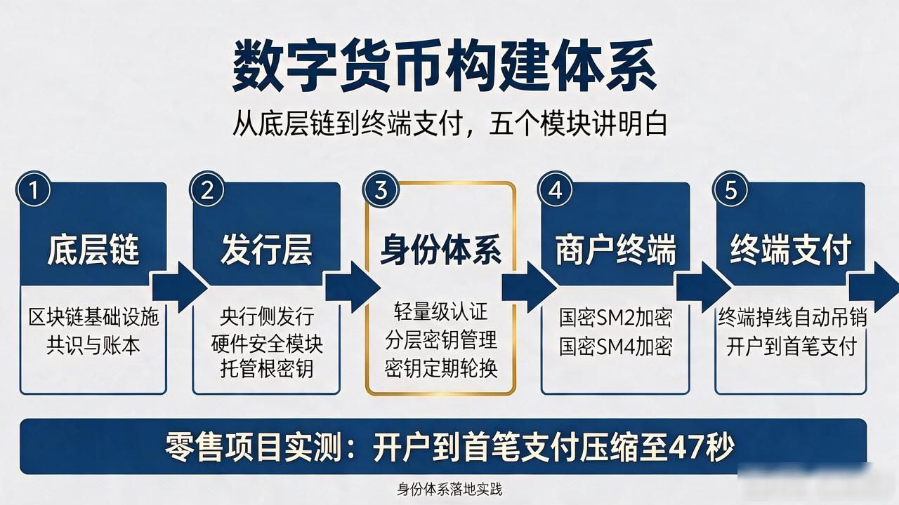 数字货币构建体系：从底层链到终端支付，五个模块讲明白