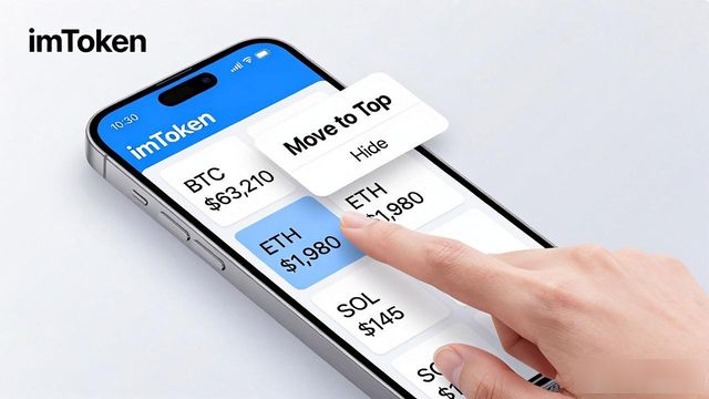 imToken钱包iOS版代币导入方法_如何在imtoken钱包iOS版中找到并管理不同资产?_imToken钱包iOS版资产管理