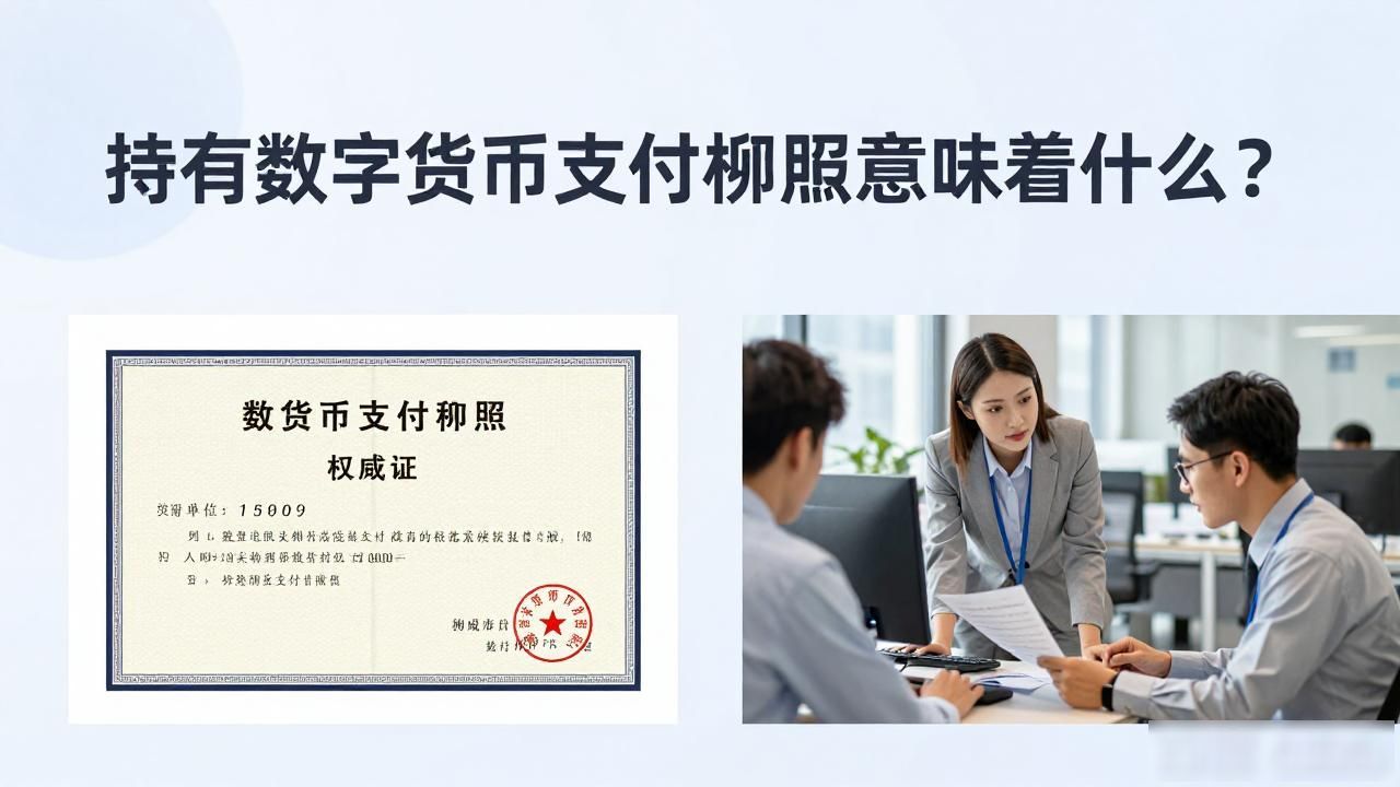 拥有数字货币支付牌照_数字货币支付牌照意义_数字货币支付牌照价值