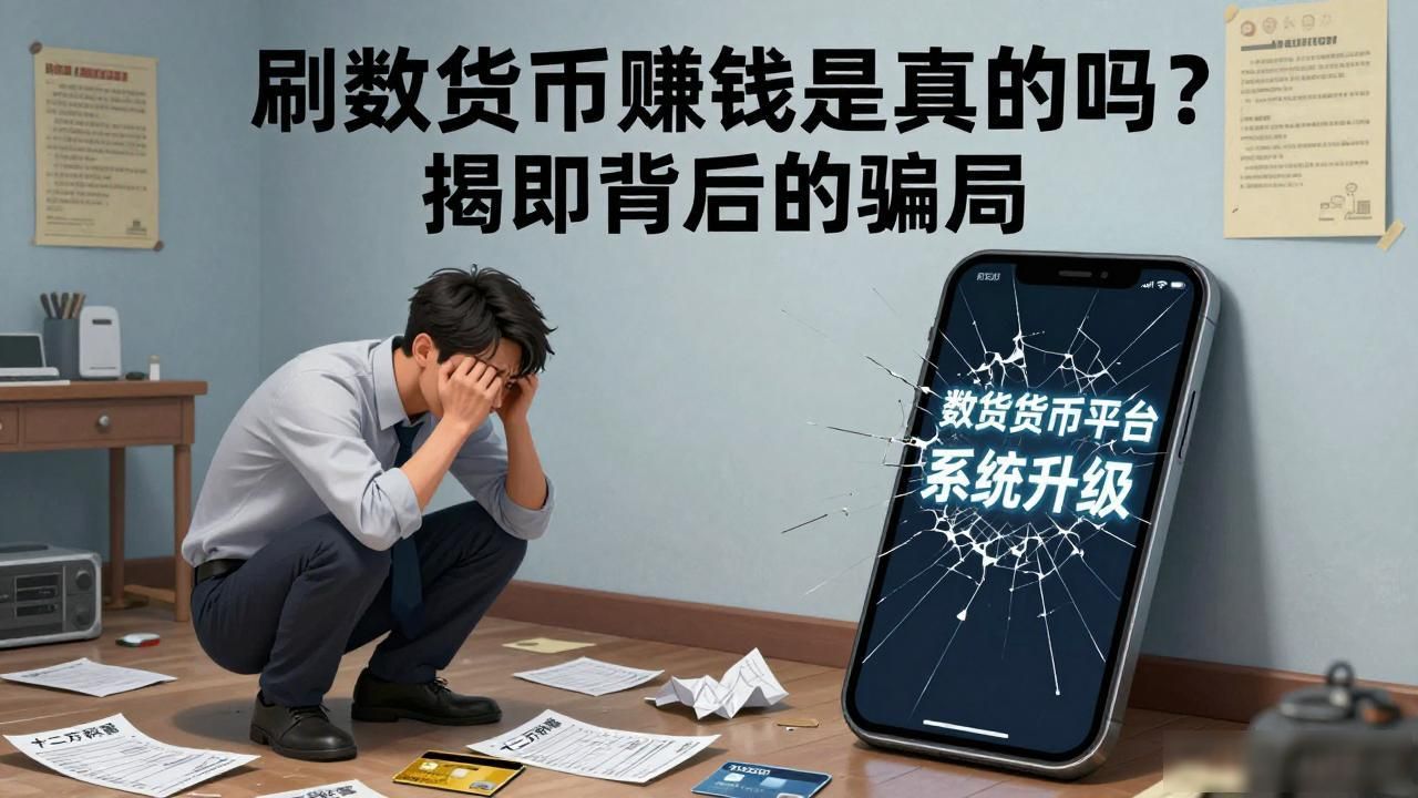 刷数字货币是真的假的_数字货币返佣陷阱_刷数字货币骗局