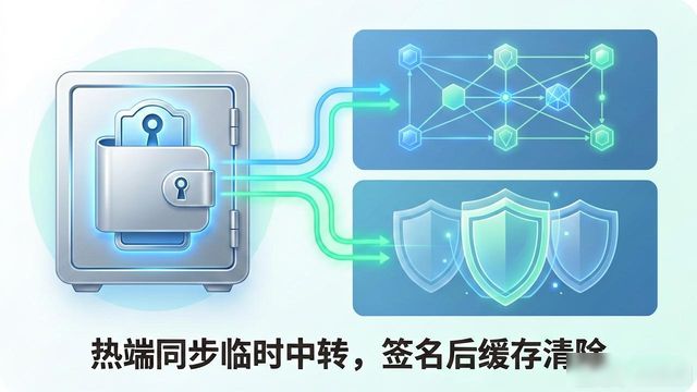 imToken冷钱包私钥离线存储_安全第一:imToken冷钱包如何保障用户数据?_imToken多重签名端到端加密