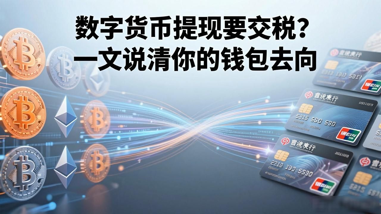 数字货币提现要交税？一文说清你的钱包去向