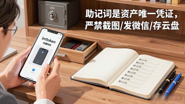 imToken下载安全_如何在imToken下载安装中保障交易安全性?_imToken助记词备份攻略