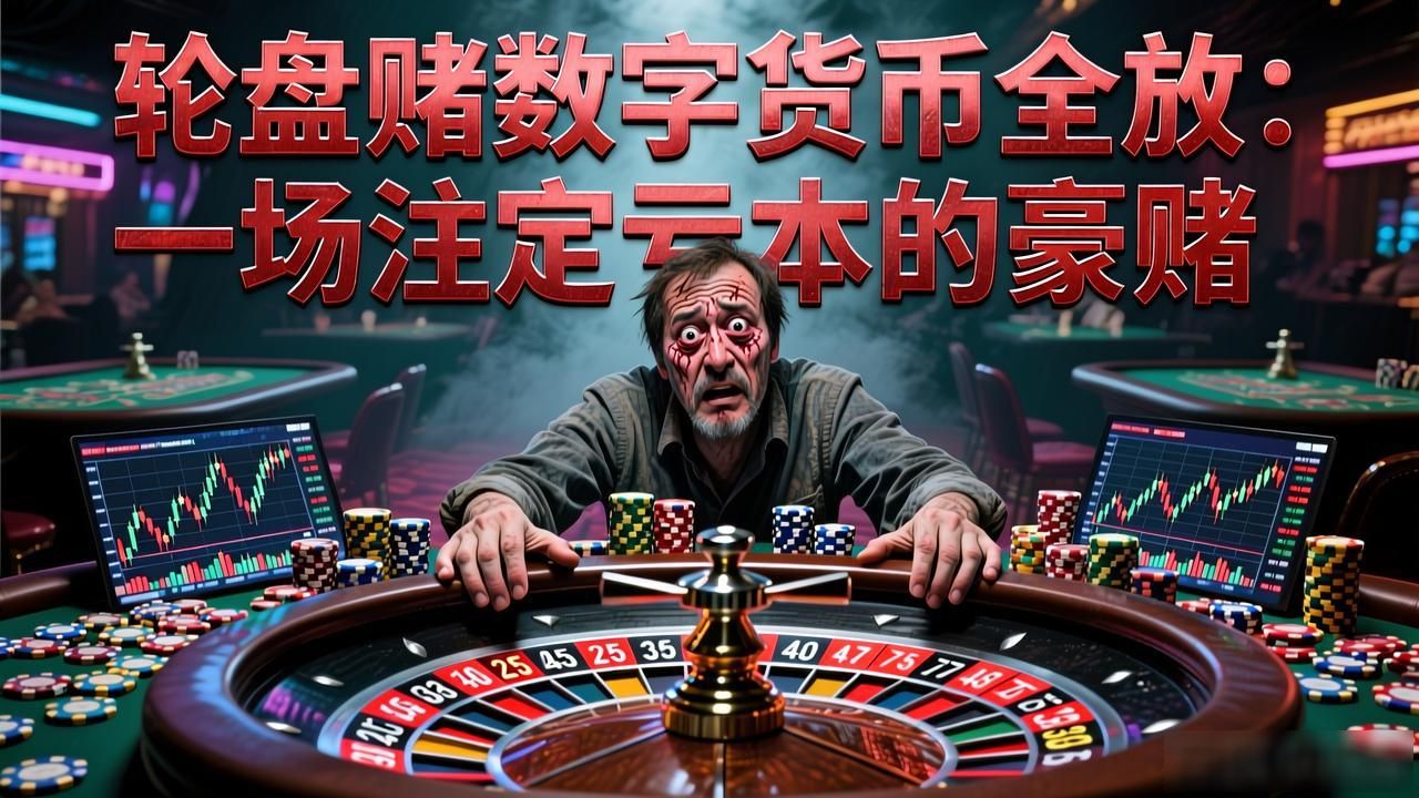 轮盘赌数字货币全放：一场注定亏本的豪赌