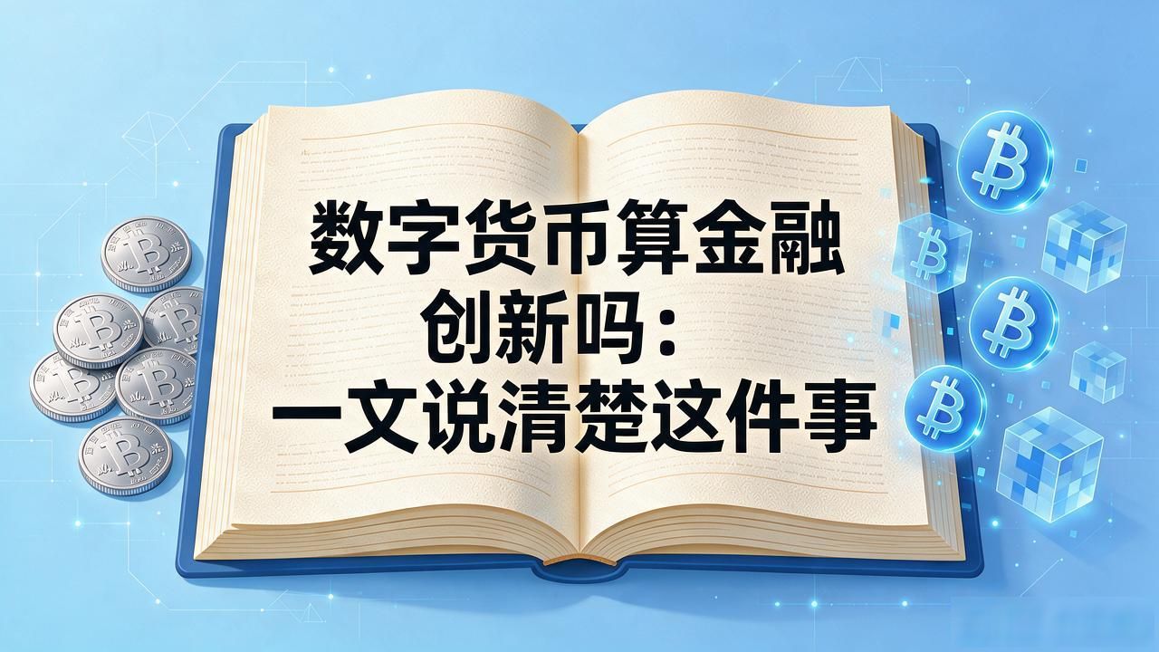 数字货币算金融创新吗：一文说清楚这件事