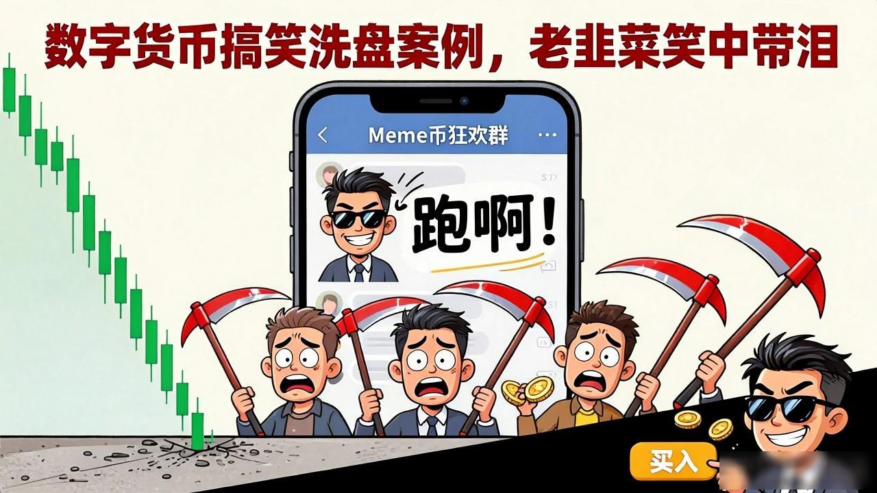 山寨币洗盘案例_数字货币搞笑洗盘案例_币圈洗盘手法