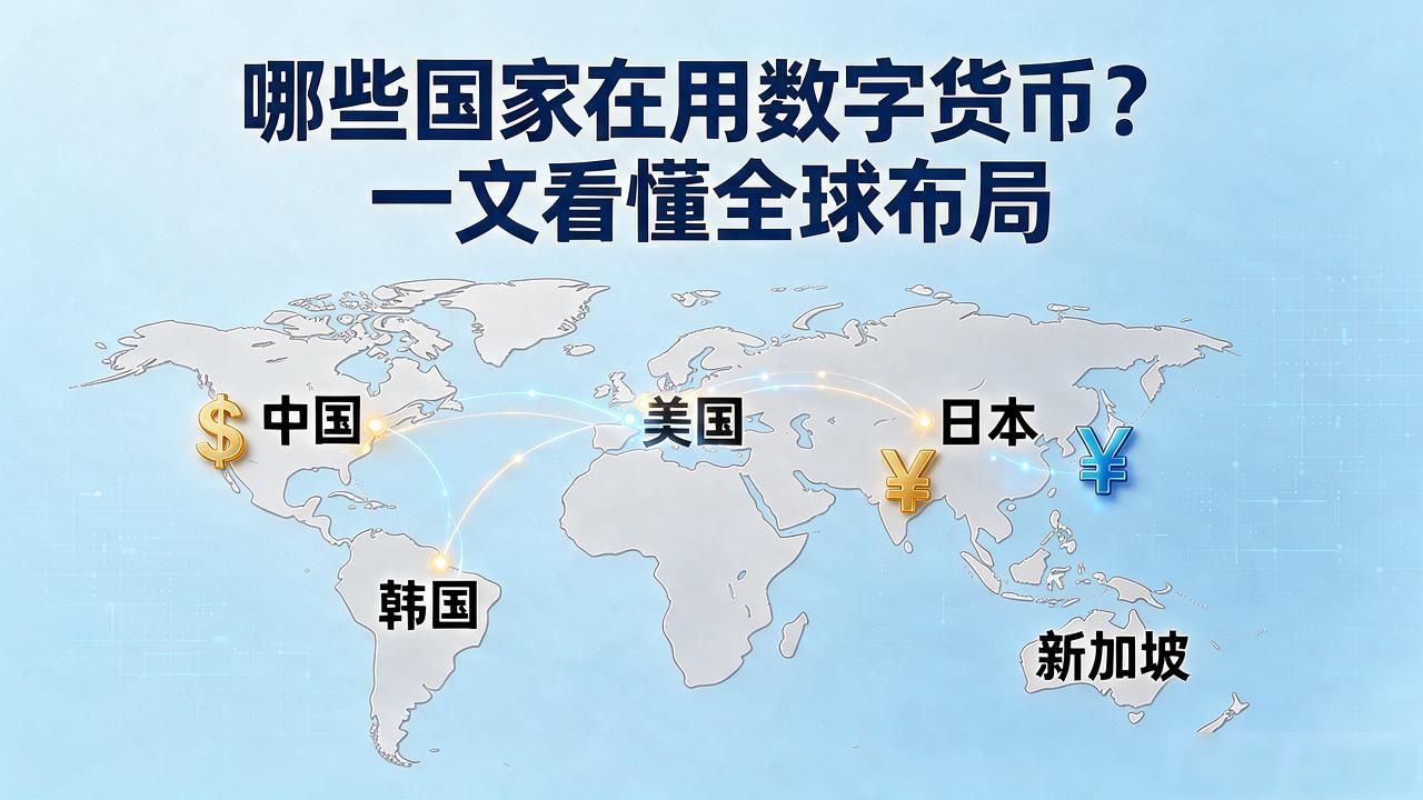 哪些国家在用数字货币？一文看懂全球布局