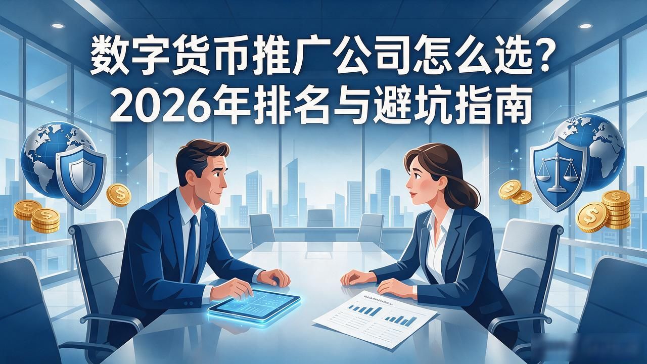 数字货币推广企业排名_加密货币推广企业评估标准_数字货币合规推广服务商选择方法