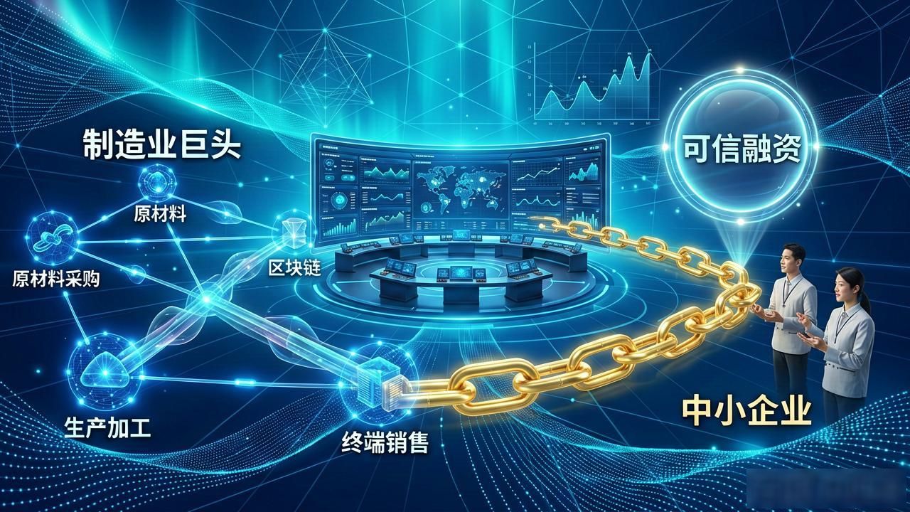 供应链金融区块链解决方案_中国区块链市场_中国区块链应用场景