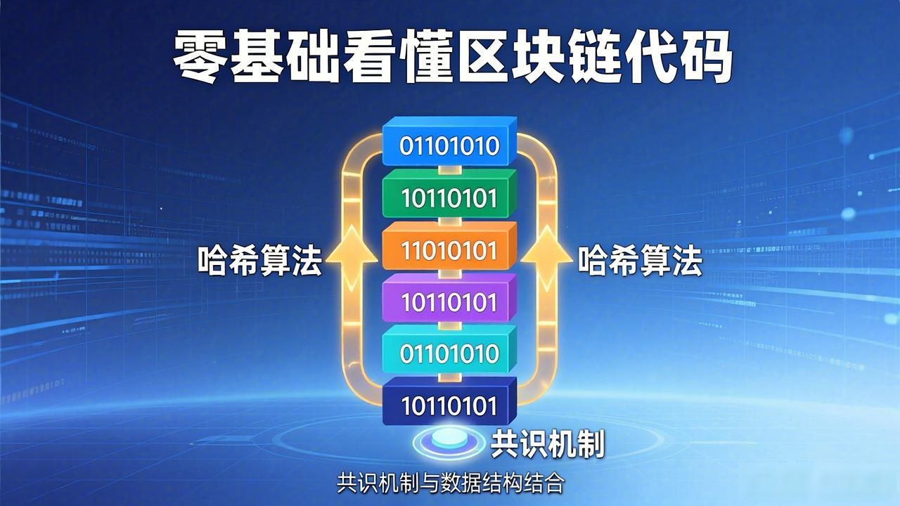 零基础看懂区块链代码视频：从入门到实战