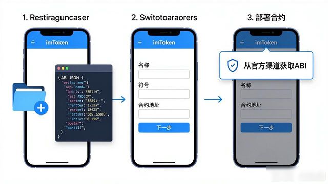 imToken创建合约教程_如何在最新imToken官网版中创建智能合约?_imToken导入ABI步骤