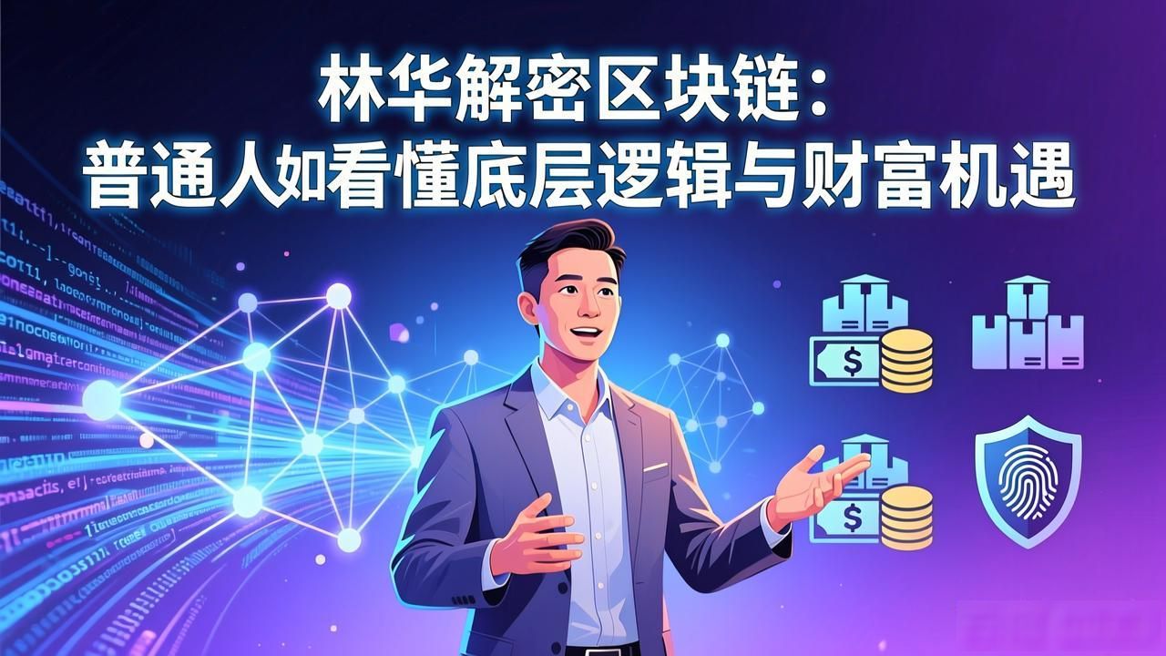 林华解密区块链：普通人如何看懂底层逻辑与财富机遇