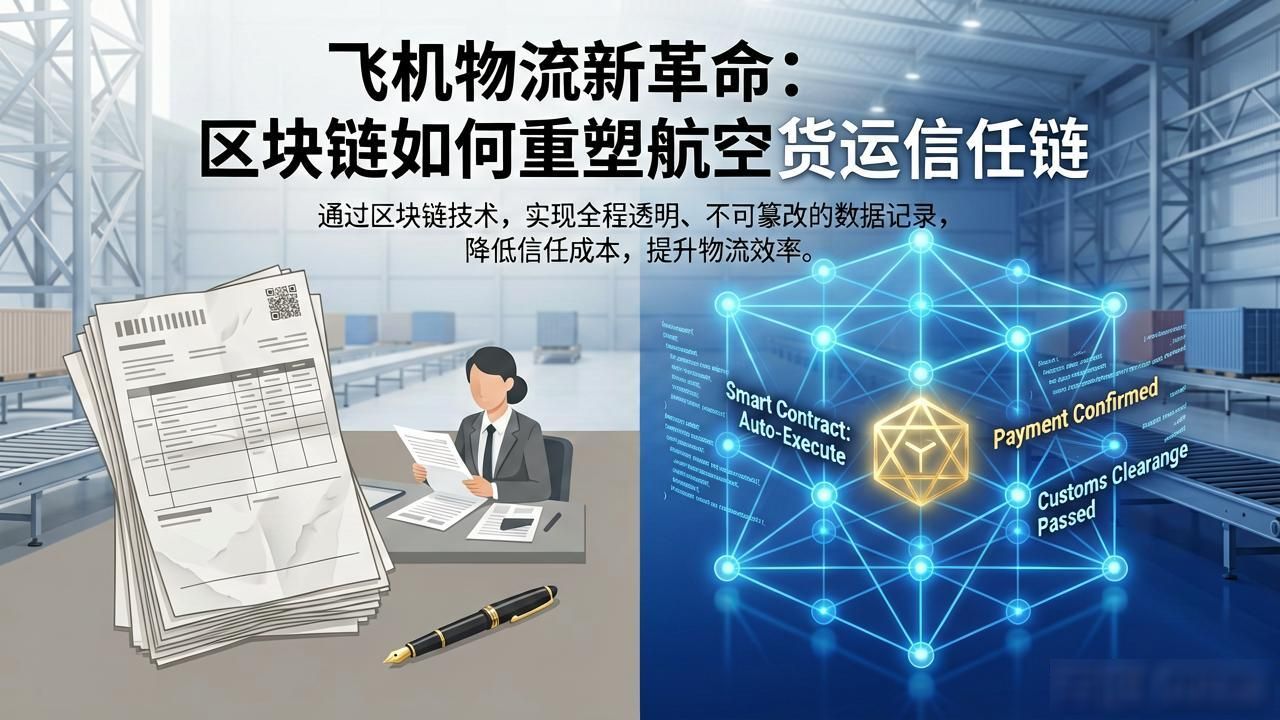 飞机物流新革命：区块链如何重塑航空货运信任链