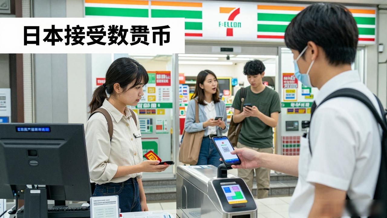 日本接受数字货币_东京新宿 法定数字货币 日元国际化