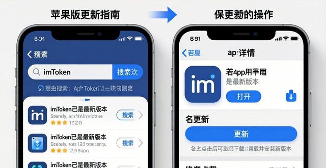 苹果用户imToken升级步骤_imToken更新教程_如何在苹果手机上进行imtoken苹果版的更新?