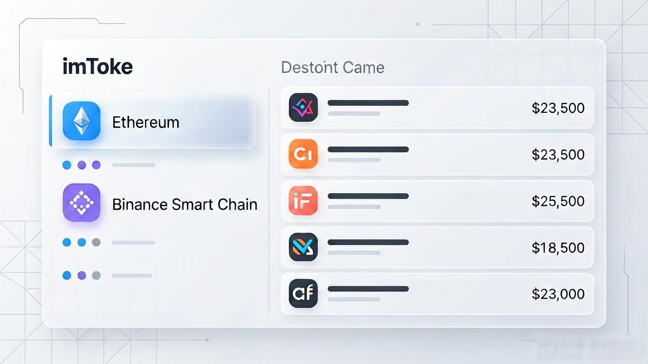 imToken钱包 怎么管理投资组合？