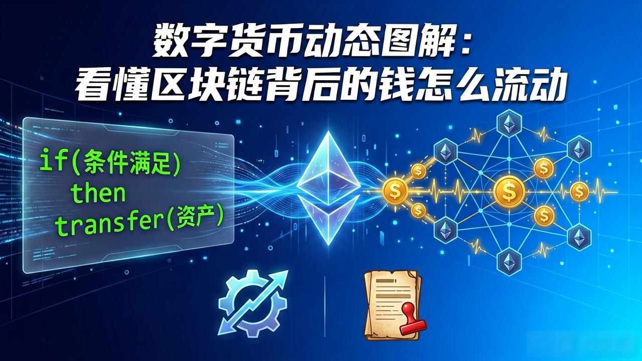 数字货币动态图解_比特币挖矿动态演示_数字货币底层逻辑