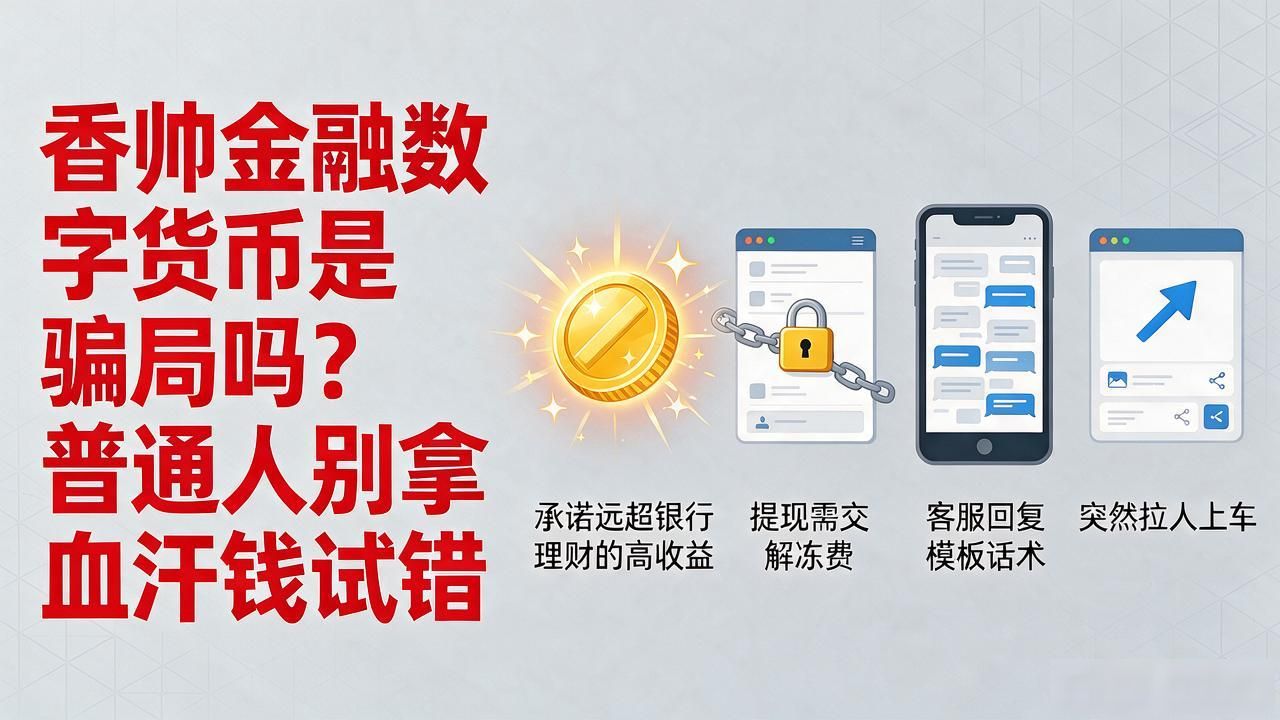 高收益庞氏骗局识别_香帅金融数字货币骗局_香帅金融数字货币