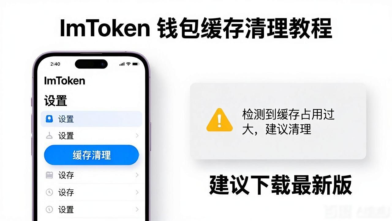 ImToken钱包缓存清理和下载教程