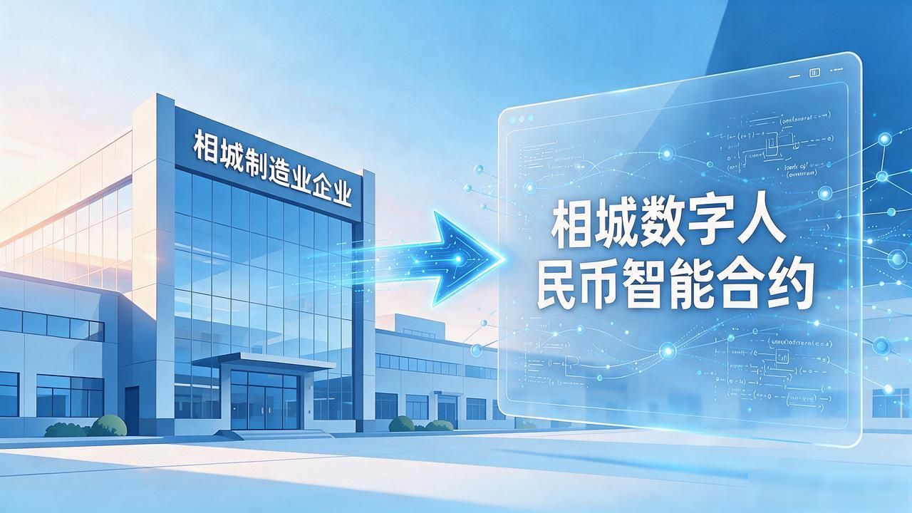 数字货币相城金融_相城数字人民币智能合约保理_相城数字人民币落地场景