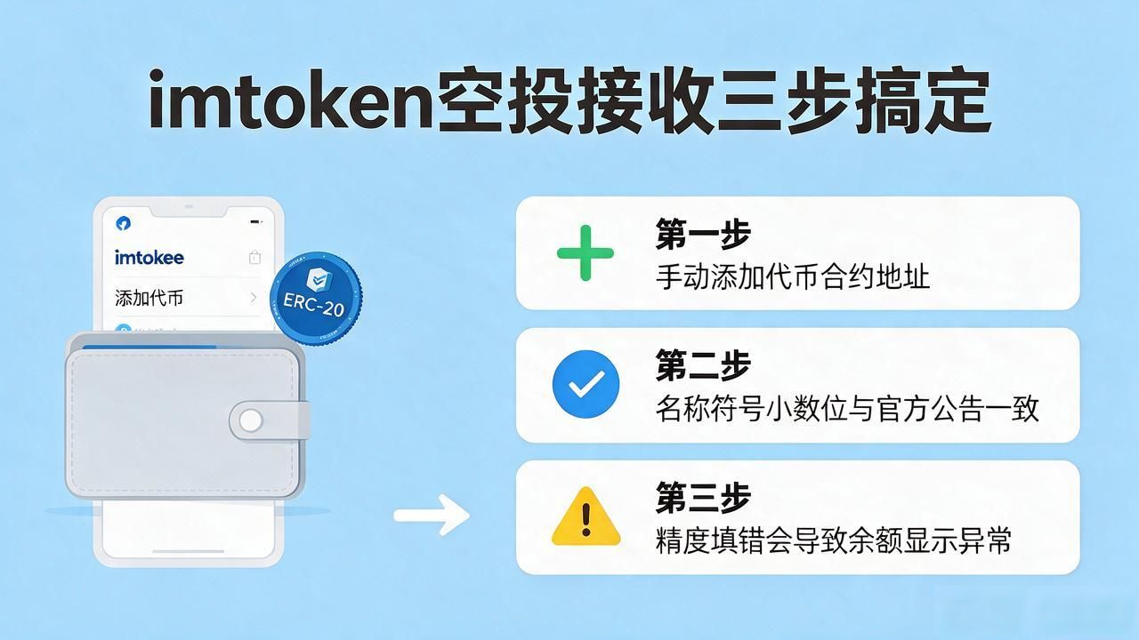 imtoken 怎么接收空投_imtoken空投网络切换合约地址添加_imtoken接收空投地址对网络对代币加上去