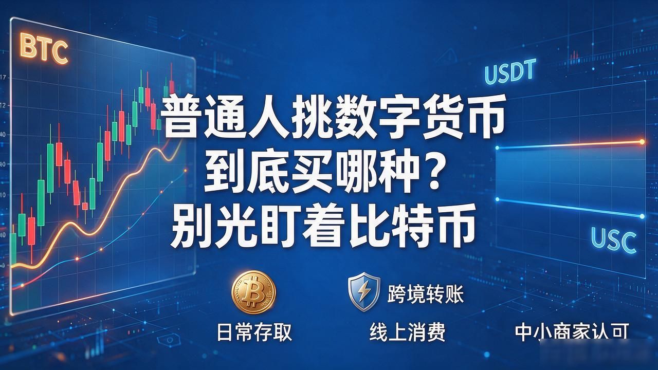 普通人挑数字货币到底买哪种？别光盯着比特币