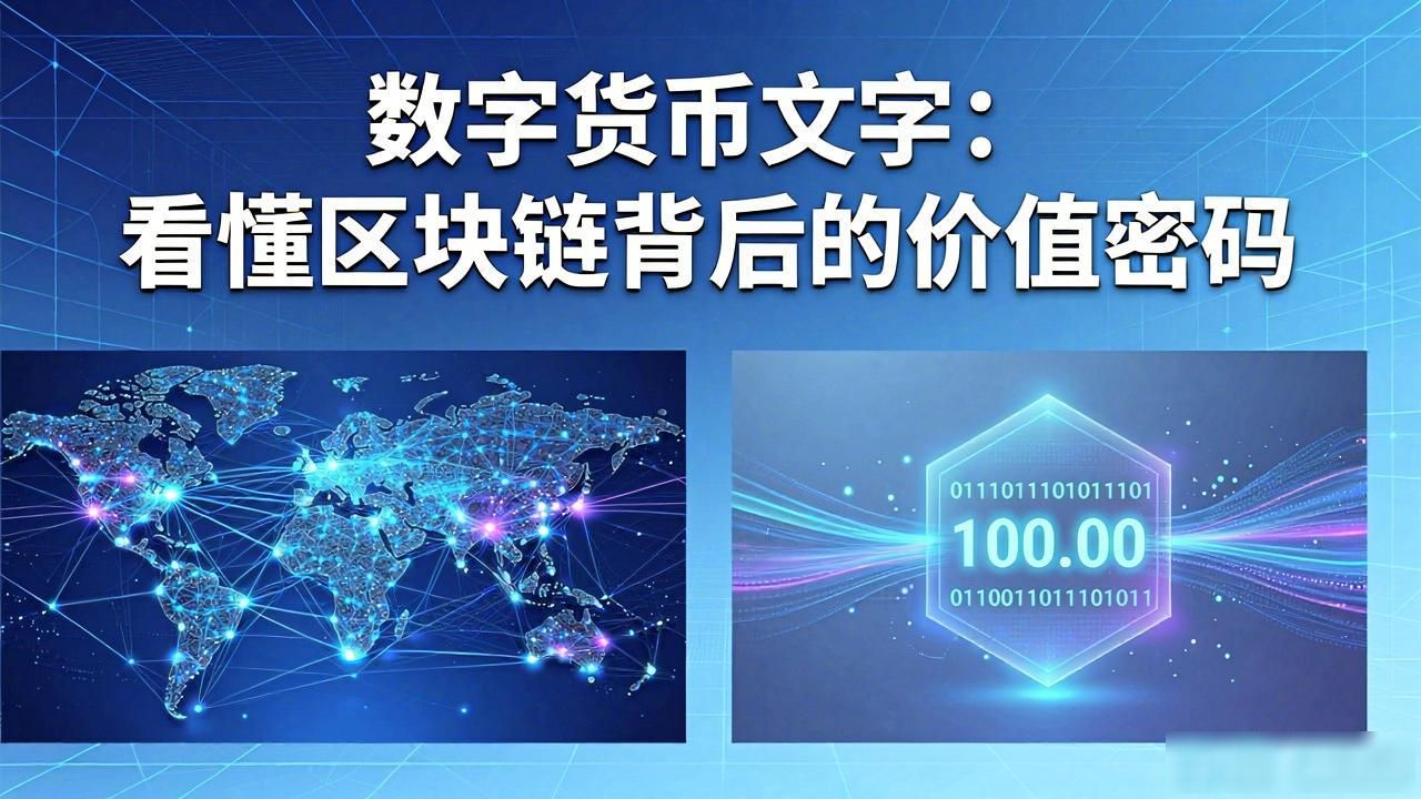 数字货币文字：看懂区块链背后的价值密码