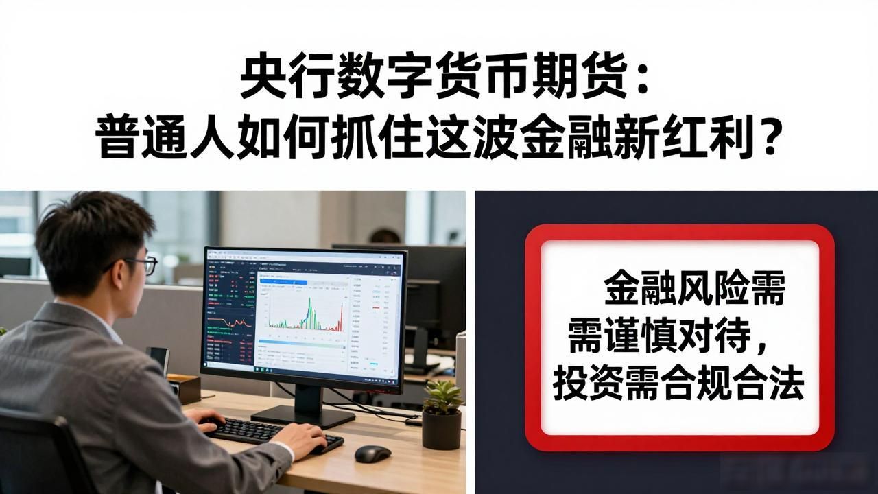 央行数字货币期货：普通人如何抓住这波金融新红利？