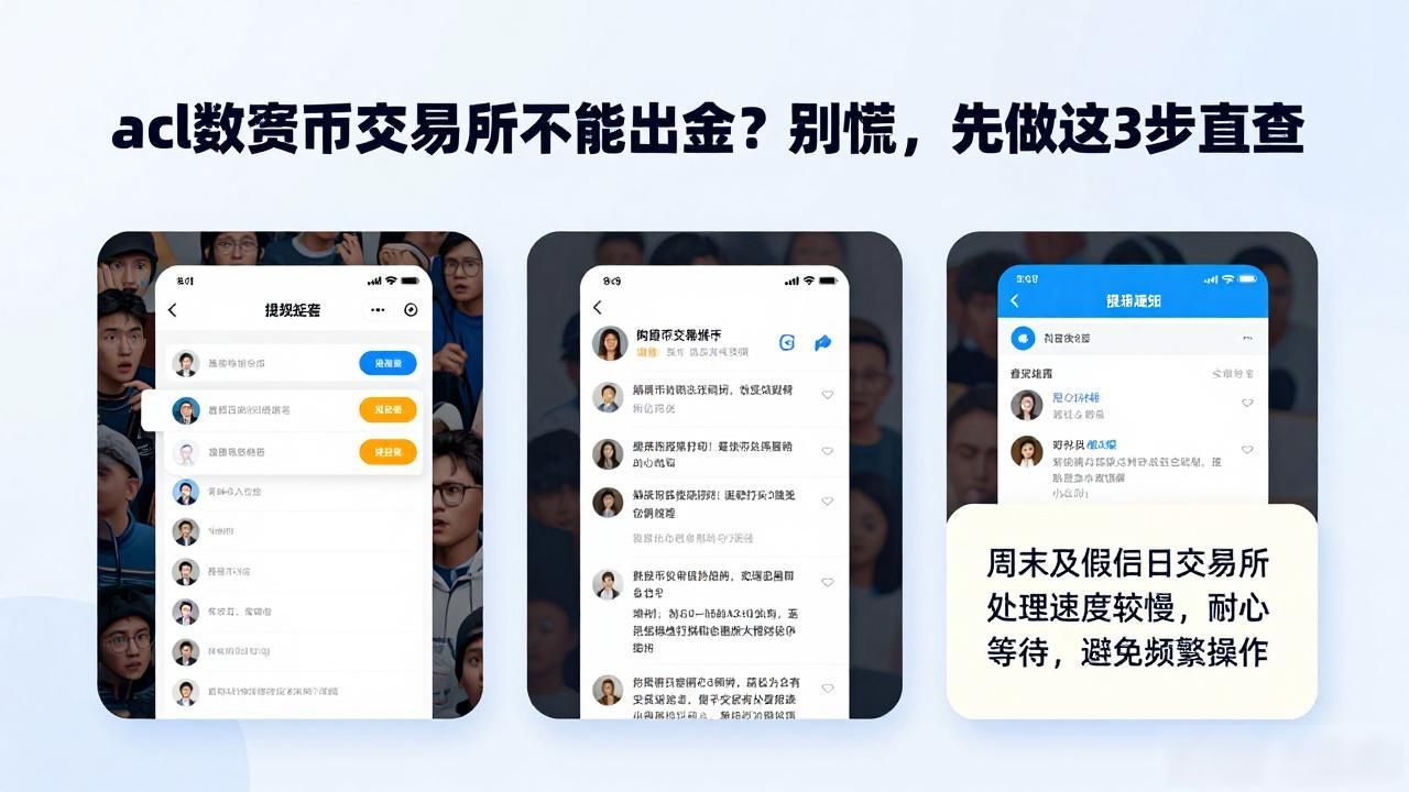 ACL数字货币交易所无法出金解决办法_ACL数字货币交易所提币失败原因_acl数字货币交易所不能出金