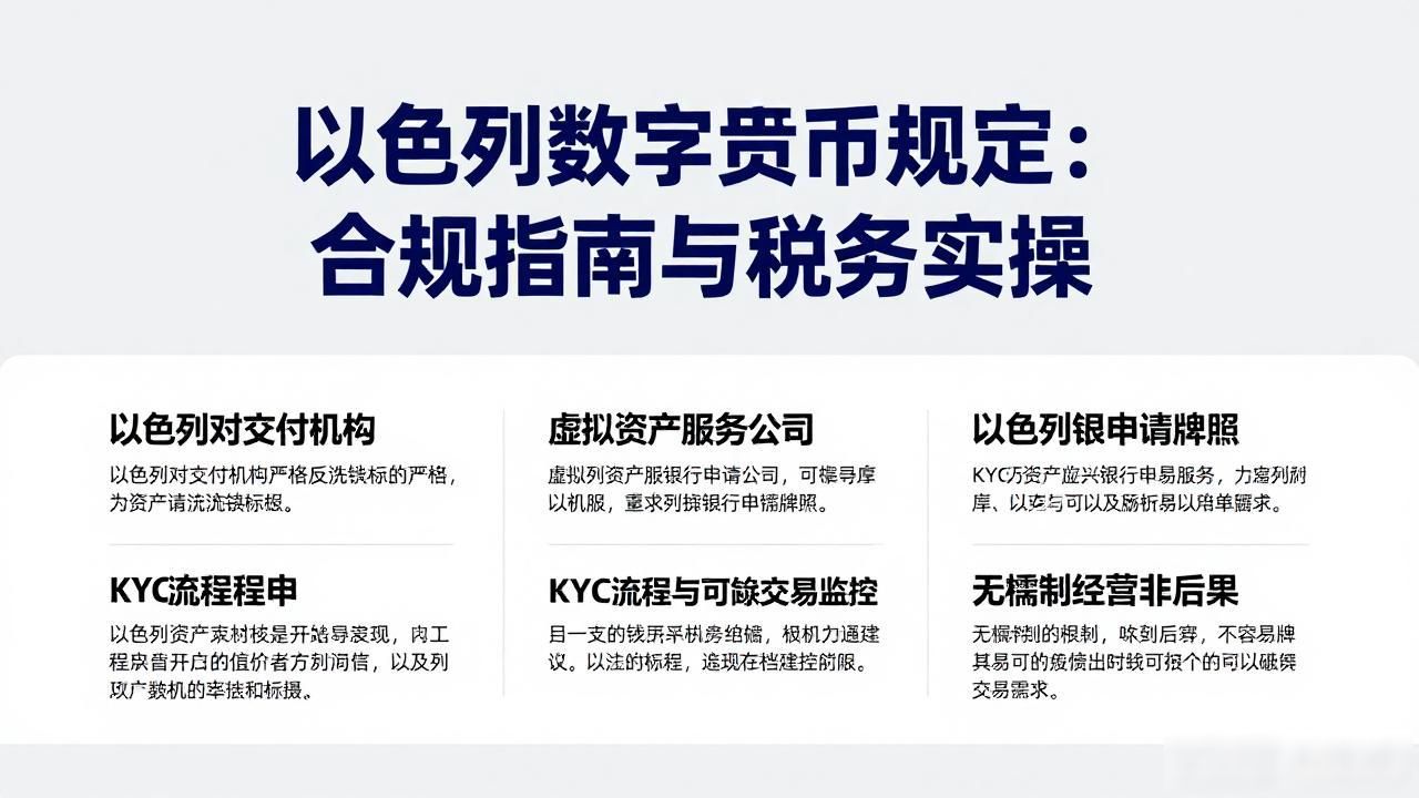 以色列数字货币规定_以色列加密货币监管_以色列加密货币税务申报