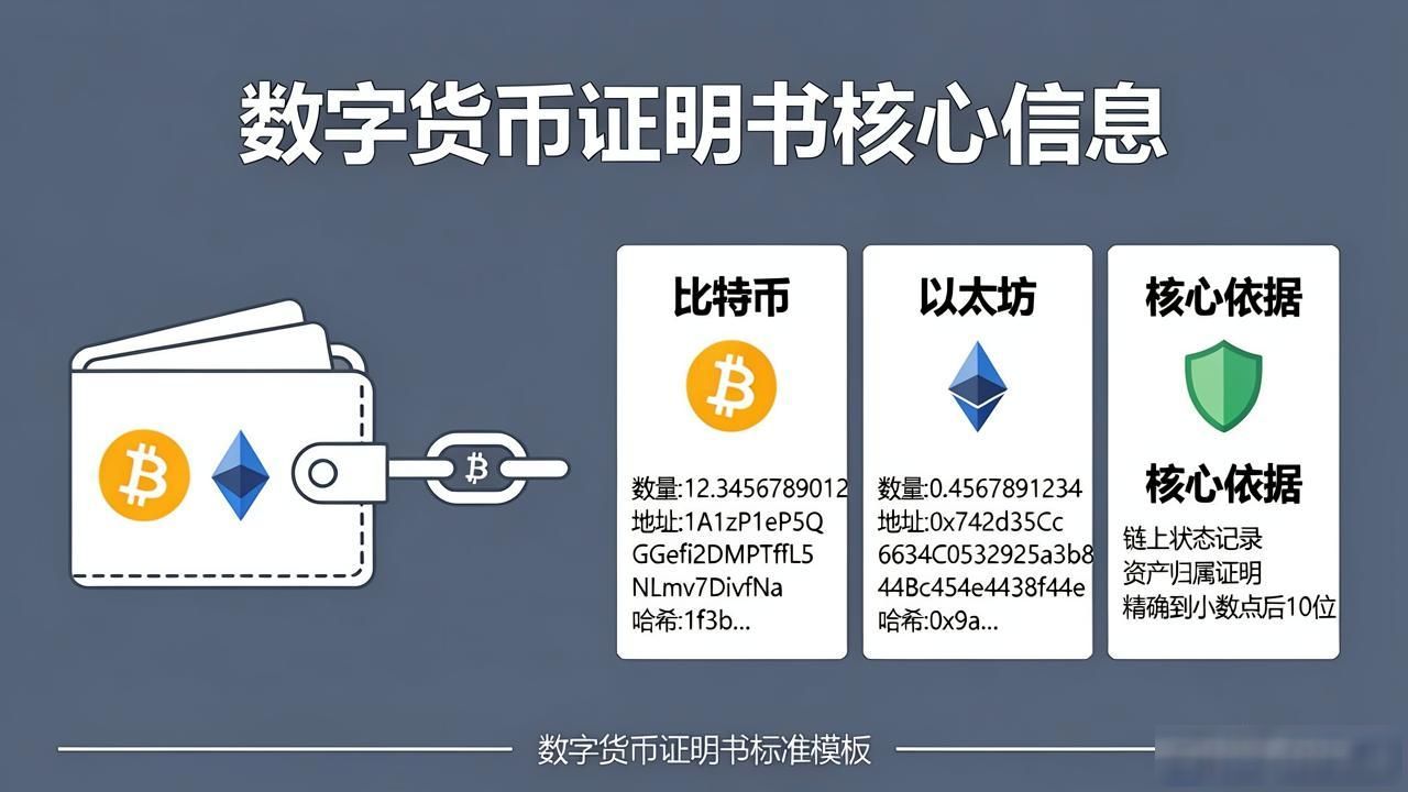 数字货币证明书核心要素_数字货币证明书格式_数字货币证明书格式