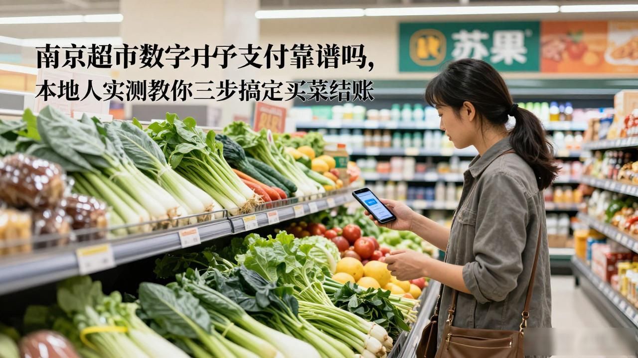 南京超市数字货币支付_数字人民币 南京 苏果永辉