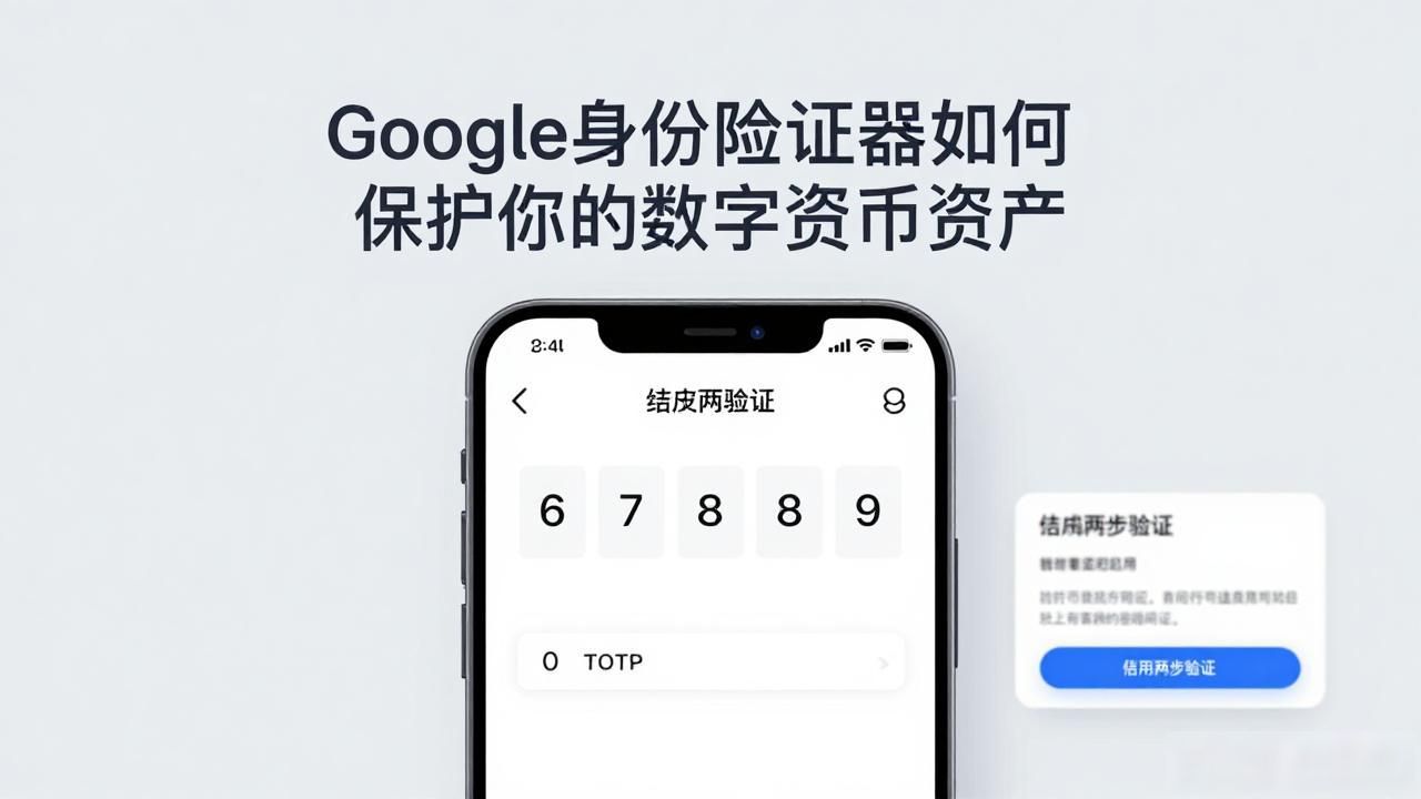 google身份验证器数字货币_数字货币交易账户安全_Google身份验证器保障加密货币安全