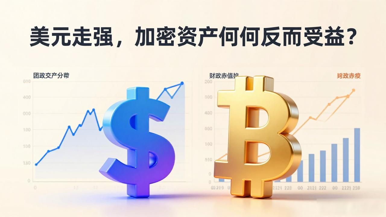 美元指数攀升下数字货币上涨原因_美元升值利好数字货币_美联储高利率政策对加密资产影响