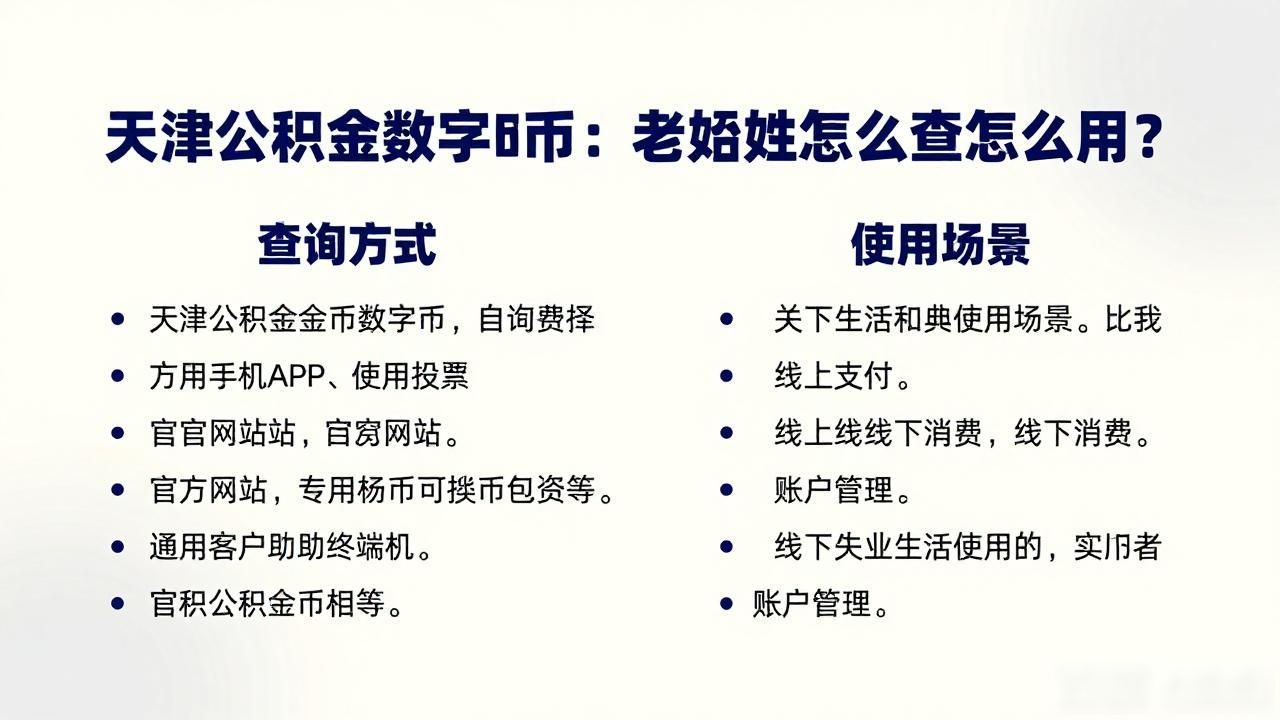 天津公积金数字货币：老百姓怎么查怎么用？