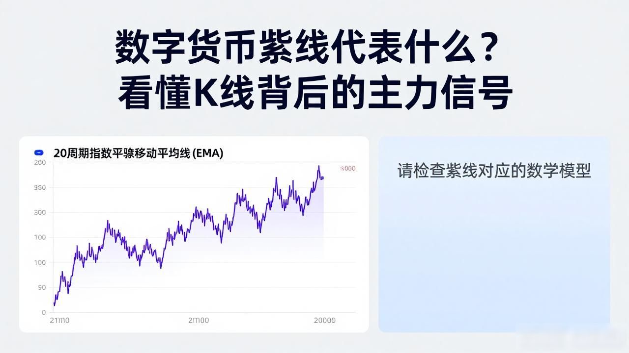 数字货币紫线代表什么？看懂K线背后的主力信号