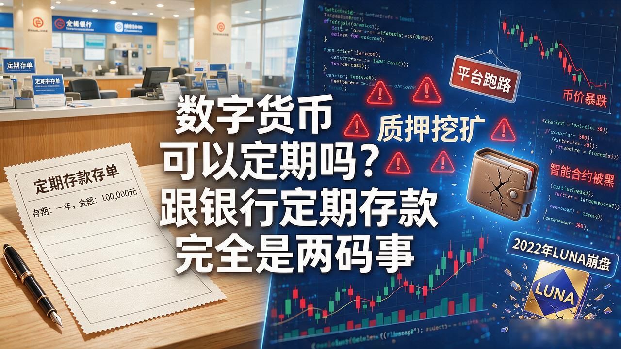 数字货币能否存定期_比特币没有利息和到期兑付_数字货币可以定期吗