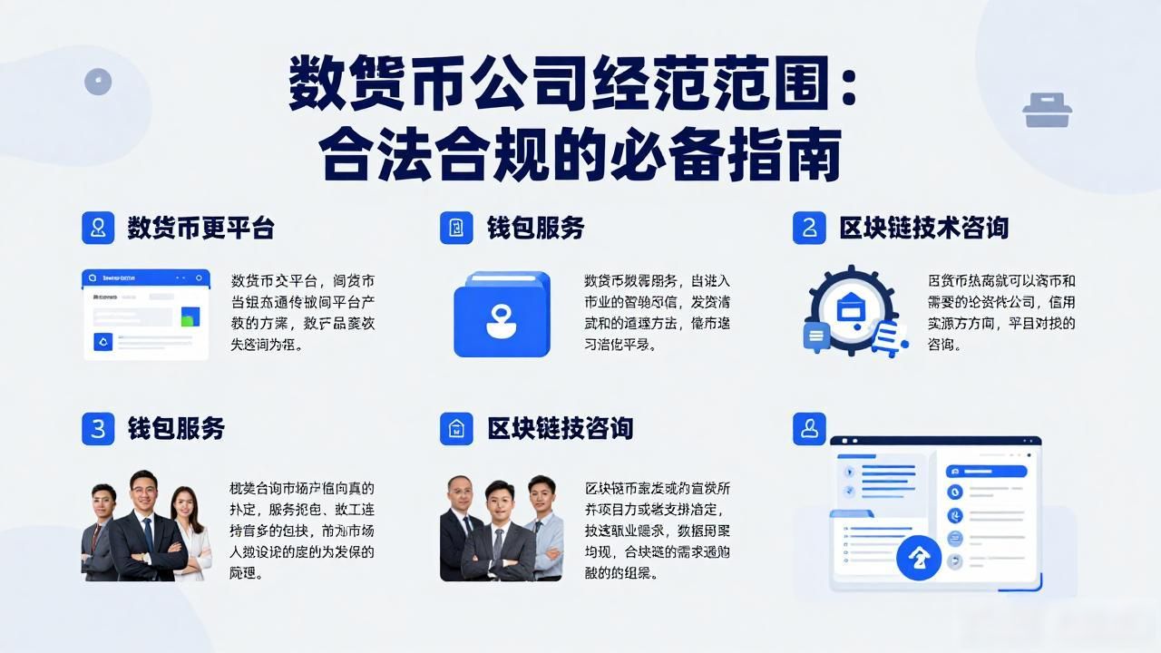 数字货币公司经营范围：合法合规的必备指南