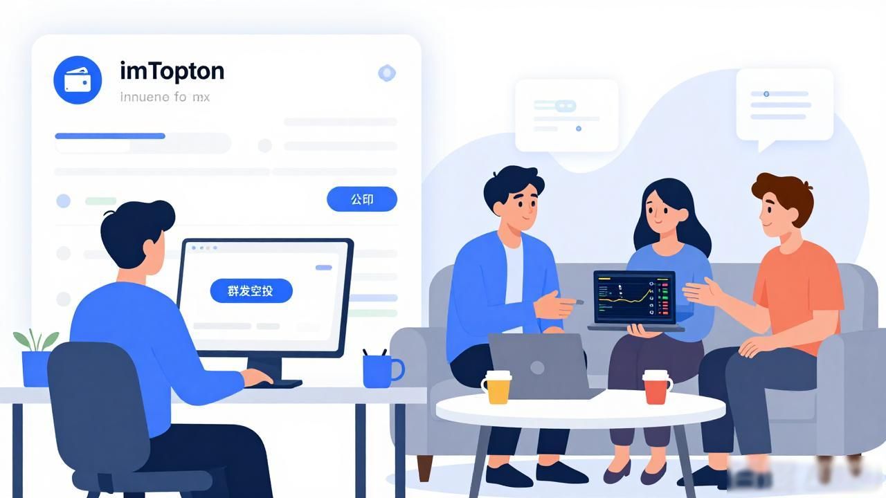 imToken钱包聊天转账群组使用教程_如何在imToken钱包下载中使用社交工具？_imToken钱包社交功能