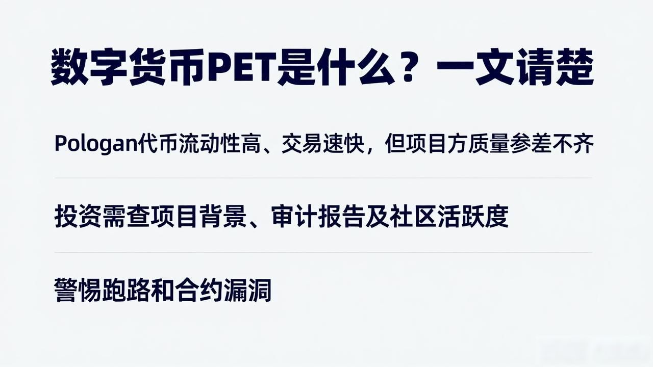 数字货币PET介绍_PET在Polygon链上的用途_数字货币pet是什么