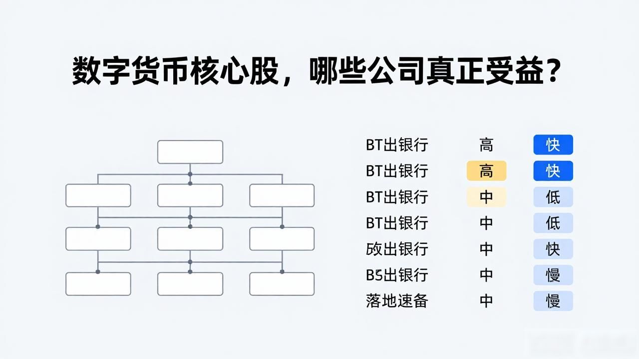 数字货币核心上市股_A股数字货币相关公司布局_央行数字货币互联互通平台建设上市公司