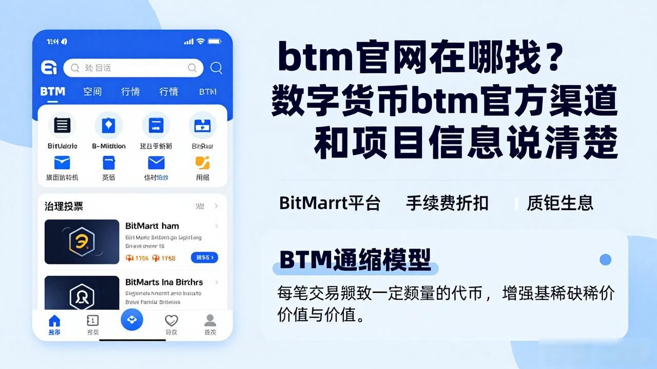 数字货币btm官网_BTM项目是什么_bitmart官网在哪