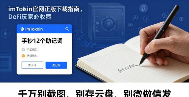 imToken官网正版下载指南，DeFi玩家必收藏