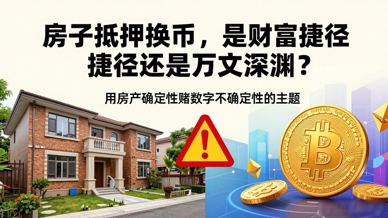 抵押房子买数字货币_加杠杆币圈风险_抵押房产投资加密货币
